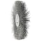 Weiler 4" Stem-Mounted Crimped Wire Radial Wheel, .008" Steel Fill, 1/4" Stem 17968 - alternate 1